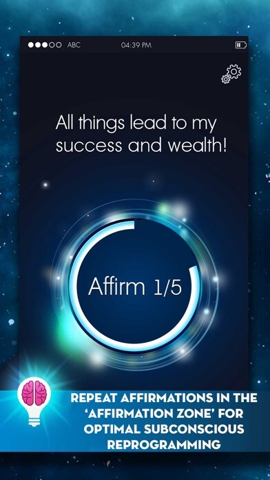 Emulate iPhone app Affirmation Reminder using MyAndroid Emulate iPhone app Affirmation Reminder using MyAndroid