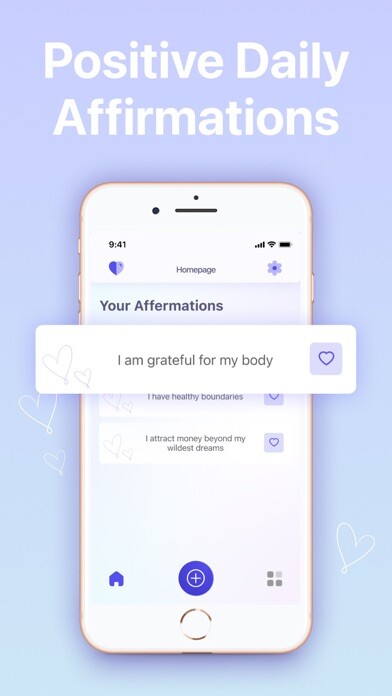 Emulate iPhone app Affirmations, Daily motivation using MyAndroid Emulate iPhone app Affirmations, Daily motivation using MyAndroid