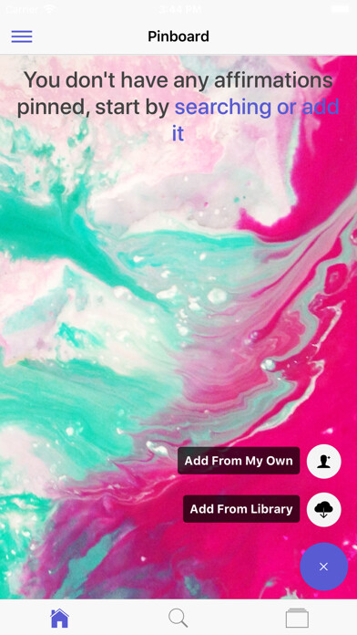 Emulate iPhone app Affirmations Daily using MyAndroid Emulate iPhone app Affirmations Daily using MyAndroid