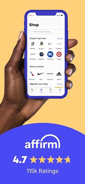 Run android online APK Affirm: Buy now, pay over time from MyAndroid or emulate Affirm: Buy now, pay over time using MyAndroid