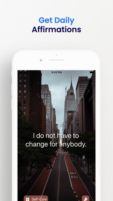 Emulate iPhone app Affirmy - Daily Affirmations using MyAndroid Emulate iPhone app Affirmy - Daily Affirmations using MyAndroid