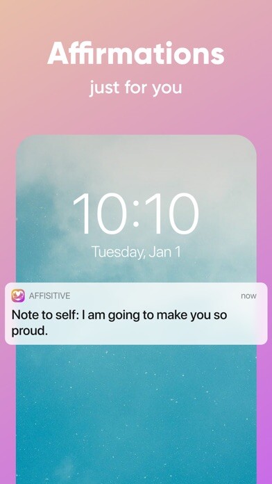 Emulate iPhone app Affisitive: Daily Affirmations using MyAndroid Emulate iPhone app Affisitive: Daily Affirmations using MyAndroid