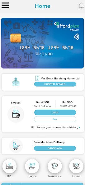 Run android online APK Affordplan Swasth: your healthcare savings card from MyAndroid or emulate Affordplan Swasth: your healthcare savings card using MyAndroid