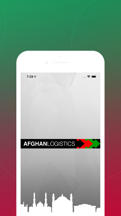 Emulate iPhone app Afghan Logistics Passenger using MyAndroid