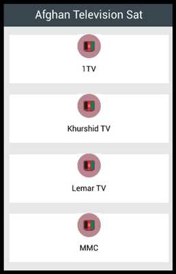 Emulate Android APK Afghan Television Sat