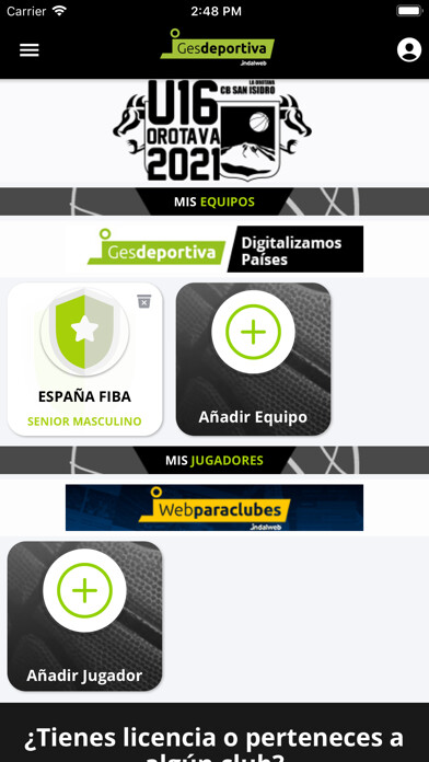 Emulate iPhone app Afición GESDEPORTIVA using MyAndroid Emulate iPhone app Afición GESDEPORTIVA using MyAndroid