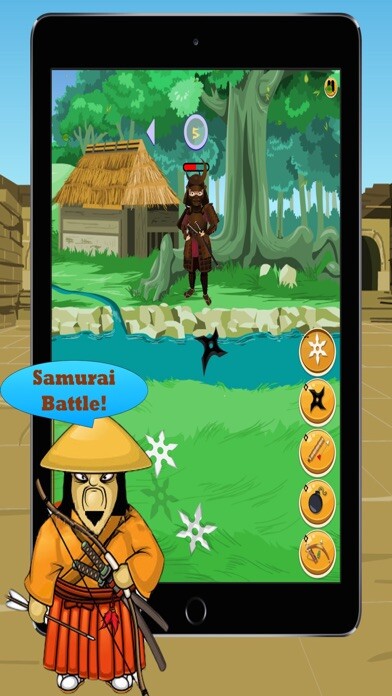 Emulate iPhone app A Fighting Samurai Battle Challenge using MyAndroid Emulate iPhone app A Fighting Samurai Battle Challenge using MyAndroid