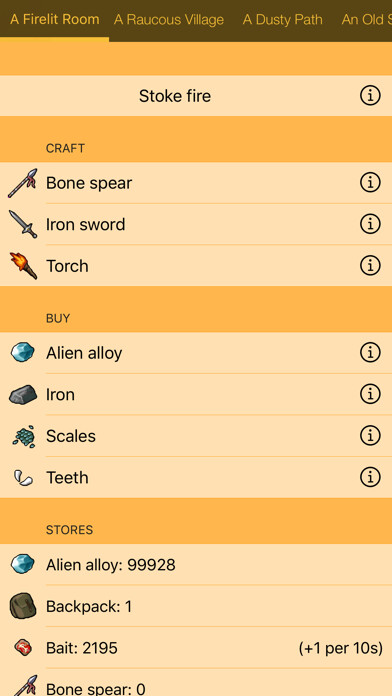 Emulate iPhone app A Firelit Room using MyAndroid