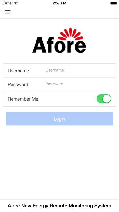 Emulate iPhone app Afore Web Monitor using MyAndroid