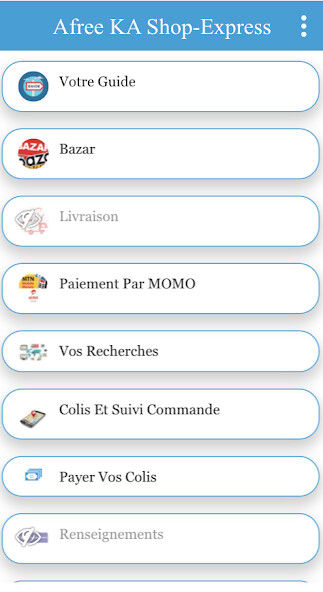 Run android online APK Afree KA Shop-Express from MyAndroid or emulate Afree KA Shop-Express using MyAndroid