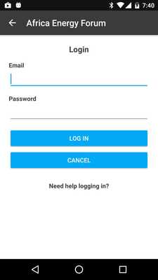 Emulate Android APK Africa Energy Forum 2017 Emulate Android APK Africa Energy Forum 2017
