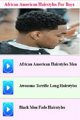 Emulate Android APK African American Hairstyles for Boys Emulate Android APK African American Hairstyles for Boys