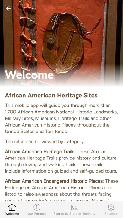 Emulate iPhone app African American Sites using MyAndroid