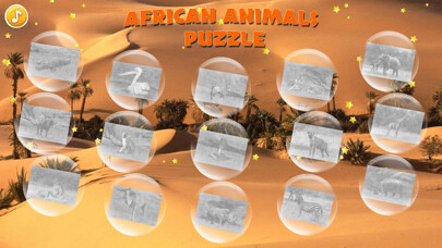 Emulate iPhone app African Animals Puzzle using MyAndroid Emulate iPhone app African Animals Puzzle using MyAndroid