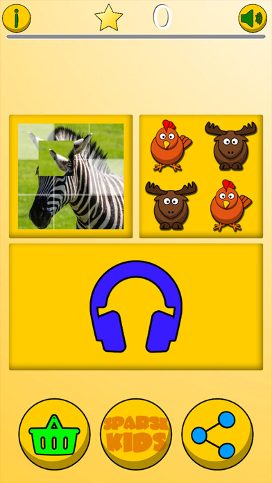 Run android online APK African Animals Puzzles from MyAndroid or emulate African Animals Puzzles using MyAndroid
