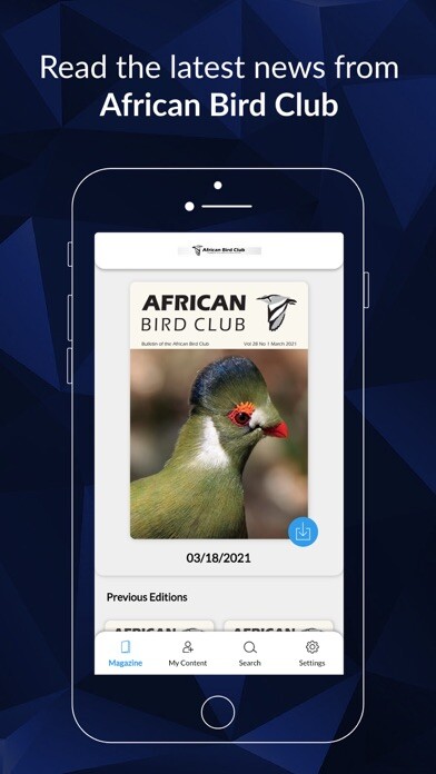 Emulate iPhone app African Bird Club using MyAndroid