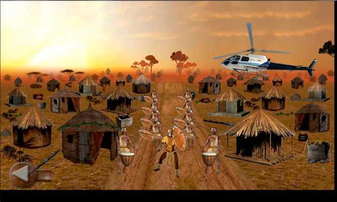 Emulate Android APK African Heroes 3D : Space
