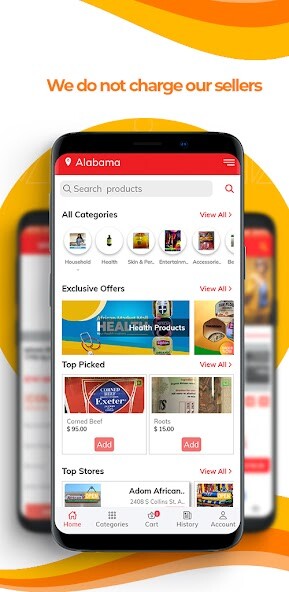 Run android online APK African Market Mall from MyAndroid or emulate African Market Mall using MyAndroid