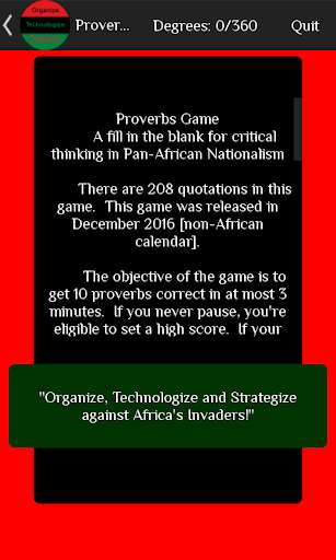 Run android online APK African Proverbs Game from MyAndroid or emulate African Proverbs Game using MyAndroid