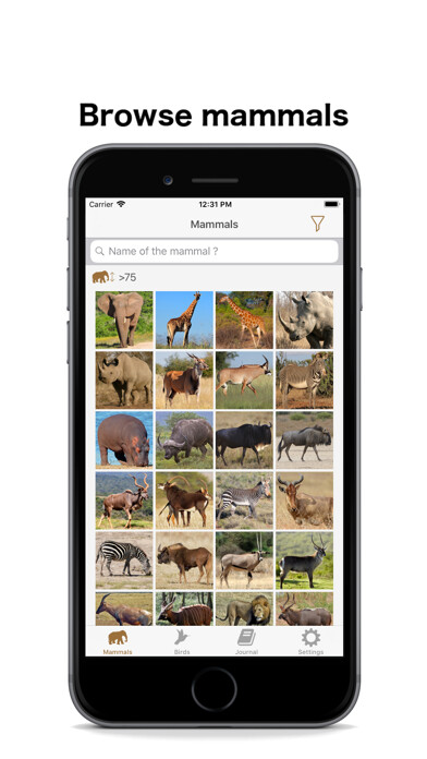 Emulate iPhone app African Safariguide using MyAndroid Emulate iPhone app African Safariguide using MyAndroid