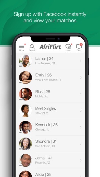 Emulate iPhone app Afriflirt using MyAndroid Emulate iPhone app Afriflirt using MyAndroid