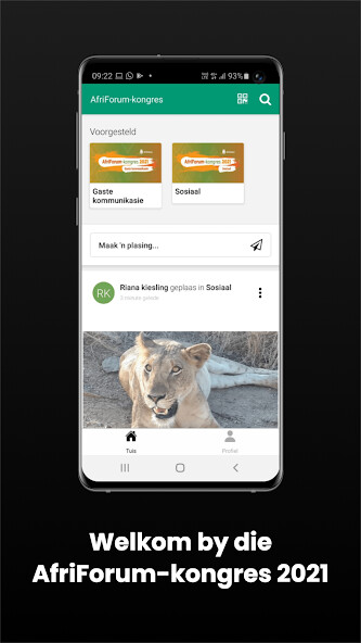 Run android online APK AfriForum Jeug Kongres from MyAndroid or emulate AfriForum Jeug Kongres using MyAndroid