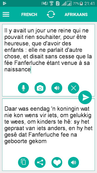 Run android online APK Afrikaans French Translator from MyAndroid or emulate Afrikaans French Translator using MyAndroid