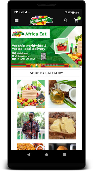 Run android online APK Afrika Eat from MyAndroid or emulate Afrika Eat using MyAndroid