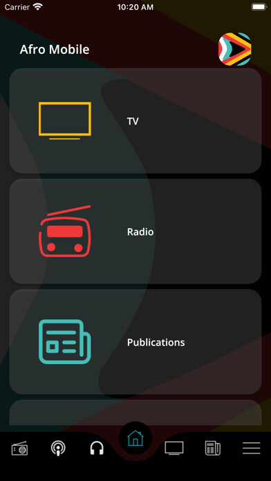 Emulate iPhone app Afro Mobile using MyAndroid Emulate iPhone app Afro Mobile using MyAndroid