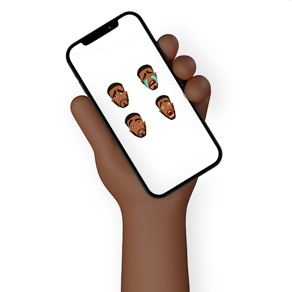 Run android online APK AFROMOJI: Black Emoji Stickers from MyAndroid or emulate AFROMOJI: Black Emoji Stickers using MyAndroid