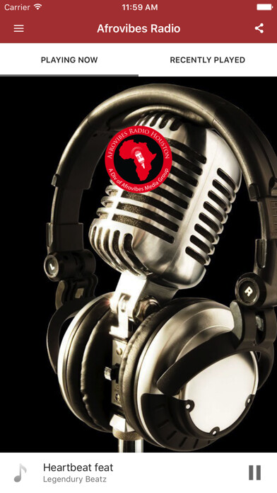 Emulate iPhone app Afrovibes Radio using MyAndroid Emulate iPhone app Afrovibes Radio using MyAndroid