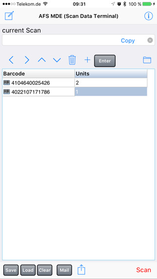Emulate iPhone app AFS MDE (Scan Data Terminal) using MyAndroid Emulate iPhone app AFS MDE (Scan Data Terminal) using MyAndroid