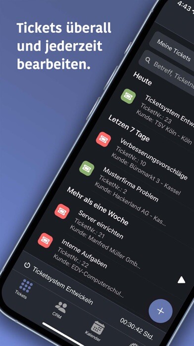 Emulate iPhone app AFS-Ticketsystem using MyAndroid