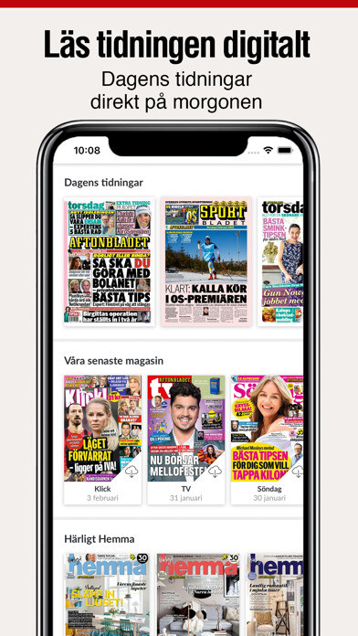 Emulate iPhone app Aftonbladet tidning using MyAndroid Emulate iPhone app Aftonbladet tidning using MyAndroid