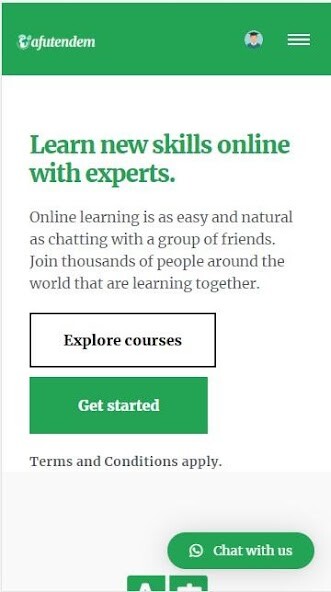 Run android online APK Afutendem e-Learning Portal from MyAndroid or emulate Afutendem e-Learning Portal using MyAndroid