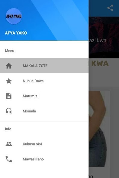 Run android online APK AFYA YAKO from MyAndroid or emulate AFYA YAKO using MyAndroid