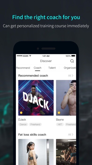 Emulate iPhone app Again-fitness coaches gyms using MyAndroid Emulate iPhone app Again-fitness coaches gyms using MyAndroid