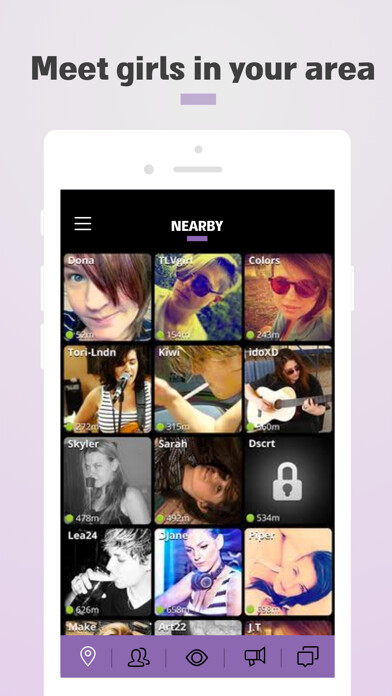 Emulate iPhone app AG – All Girls lesbian hangout using MyAndroid