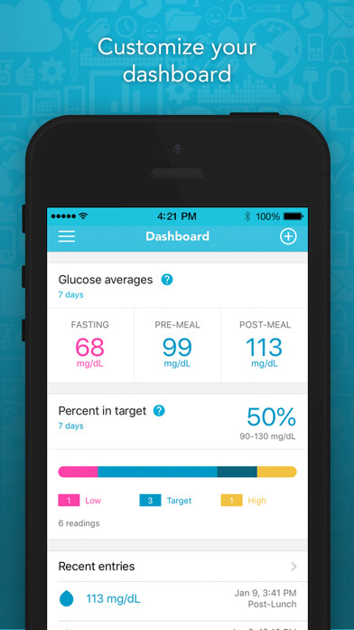Emulate iPhone app AgaMatrix Diabetes Manager using MyAndroid Emulate iPhone app AgaMatrix Diabetes Manager using MyAndroid