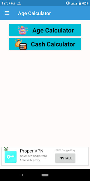 Run android online APK Age Calculator boys calculator from MyAndroid or emulate Age Calculator boys calculator using MyAndroid