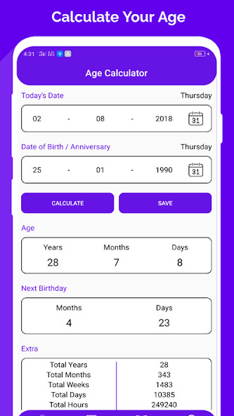 Run android online APK Age Calculator Date of Birth Calculator from MyAndroid or emulate Age Calculator Date of Birth Calculator using MyAndroid Run android online APK Age Calculator Date of Birth Calculator from MyAndroid or emulate Age Calculator Date of Birth Calculator using MyAndroid