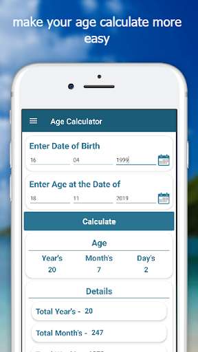 Run android online APK Age Calculator - make your age calculate more easy from MyAndroid or emulate Age Calculator - make your age calculate more easy using MyAndroid