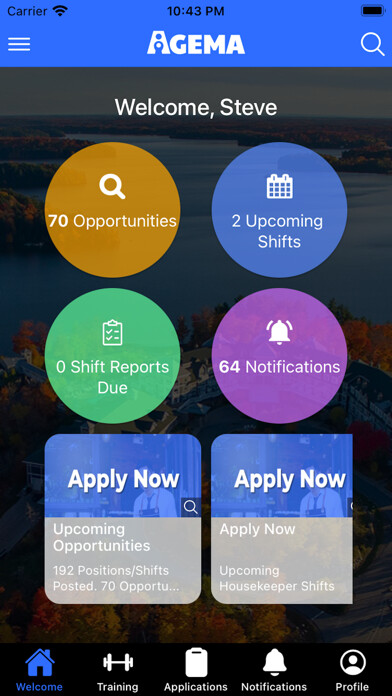 Emulate iPhone app AGEMA Work using MyAndroid