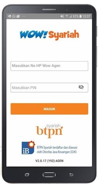 Run android online APK Agen BTPN Syariah from MyAndroid or emulate Agen BTPN Syariah using MyAndroid