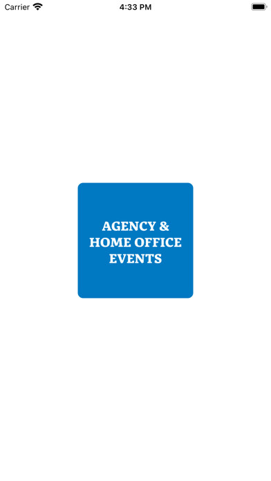 Emulate iPhone app Agency and Home Office Events using MyAndroid Emulate iPhone app Agency and Home Office Events using MyAndroid
