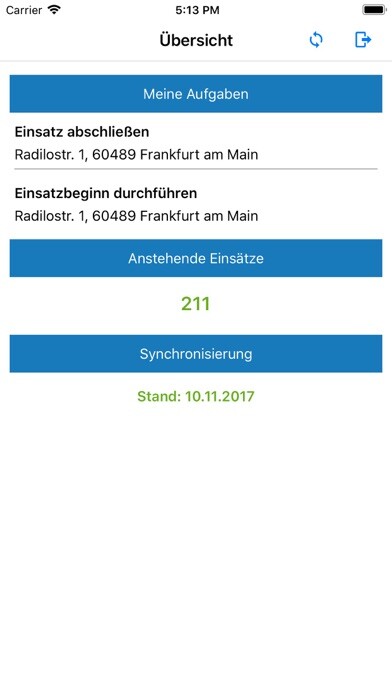Emulate iPhone app Agency Pulse Freelancer using MyAndroid