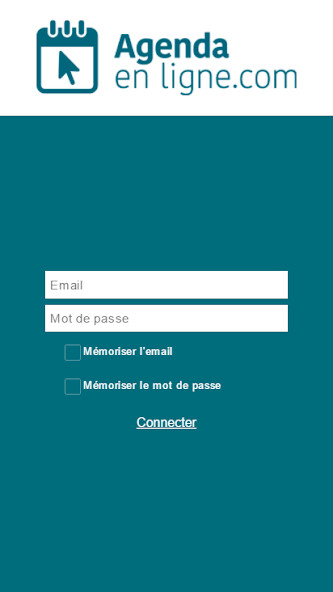Emulate iPhone app Agenda En Ligne using MyAndroid