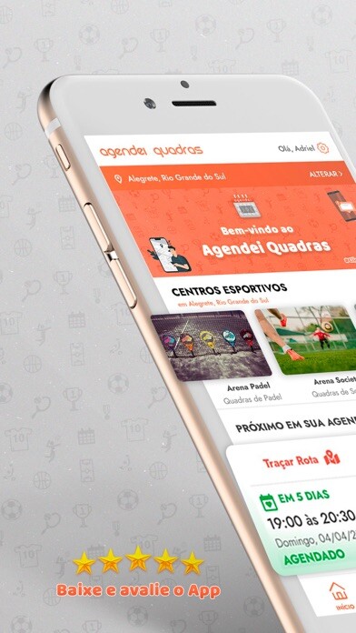 Emulate iPhone app Agendei Quadras using MyAndroid Emulate iPhone app Agendei Quadras using MyAndroid