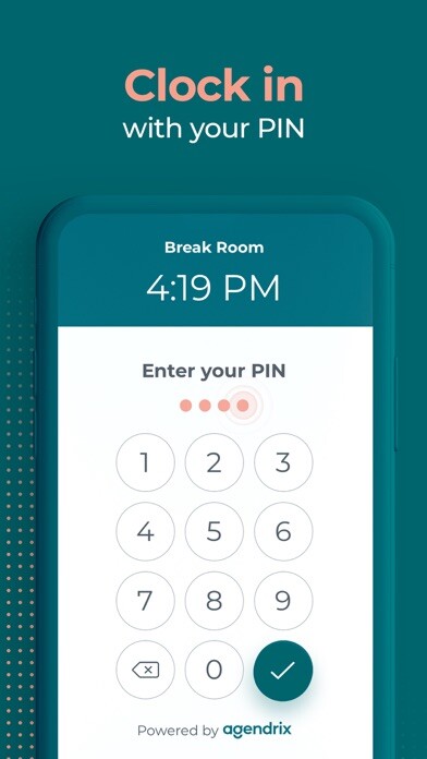 Emulate iPhone app Agendrix Kiosk – Time Clock using MyAndroid Emulate iPhone app Agendrix Kiosk – Time Clock using MyAndroid