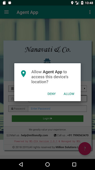 Run android online APK Agent App for Nanavati  Co. from MyAndroid or emulate Agent App for Nanavati  Co. using MyAndroid